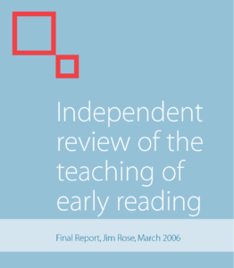Cover of the Rose Report from Great Britain is reproduced.