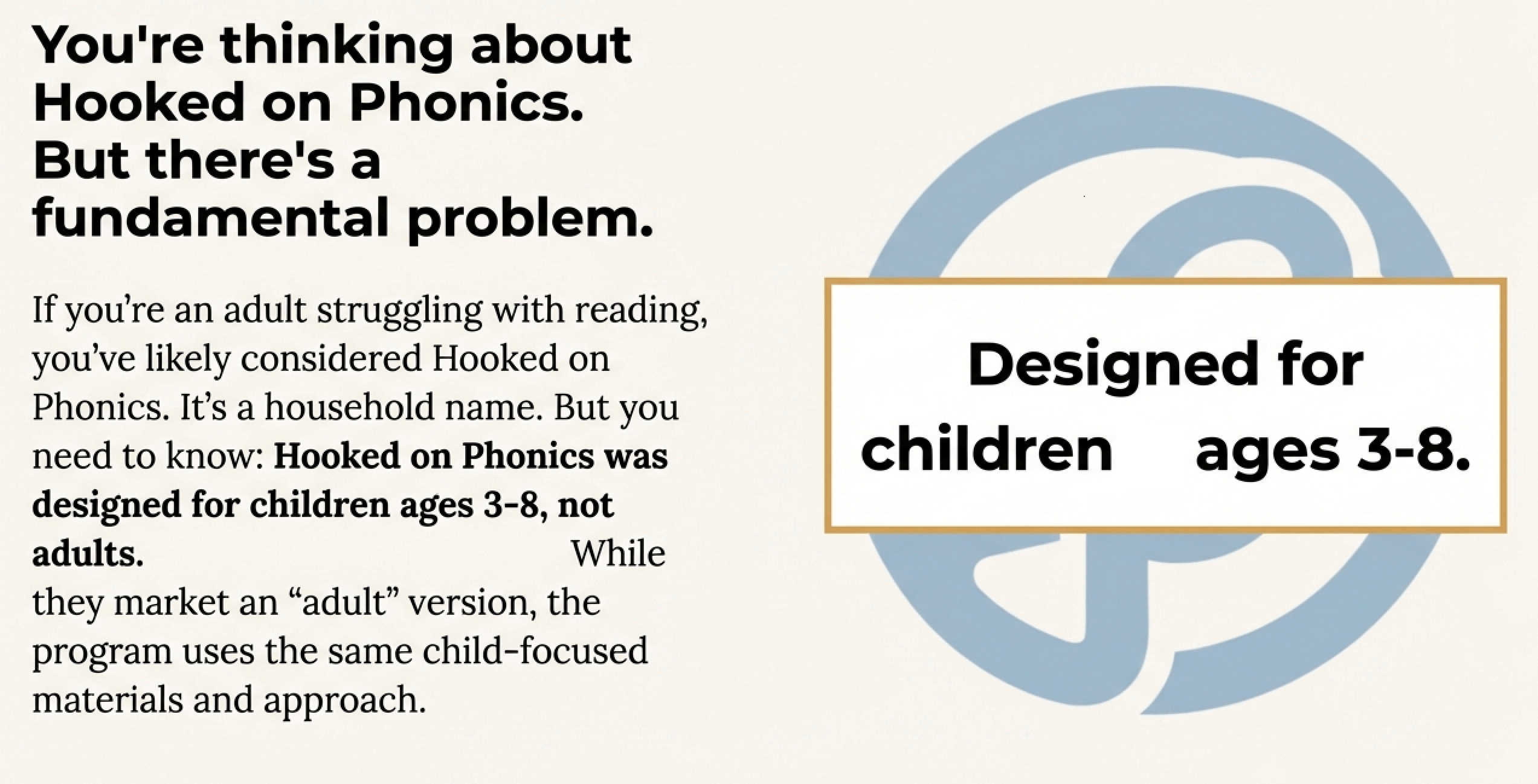The Critical Question for Adult Learners