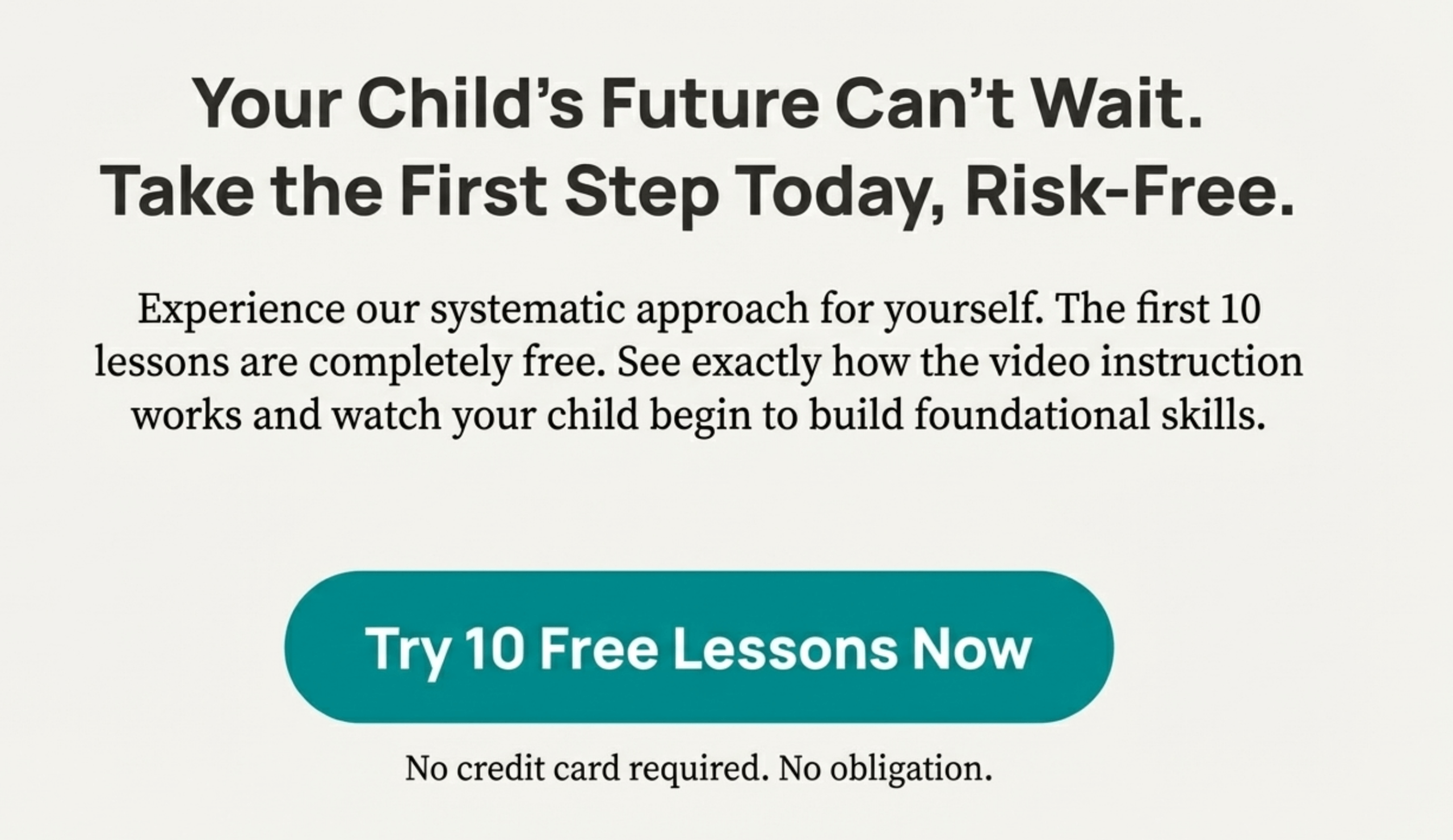 Try 10 Free Lessons Now