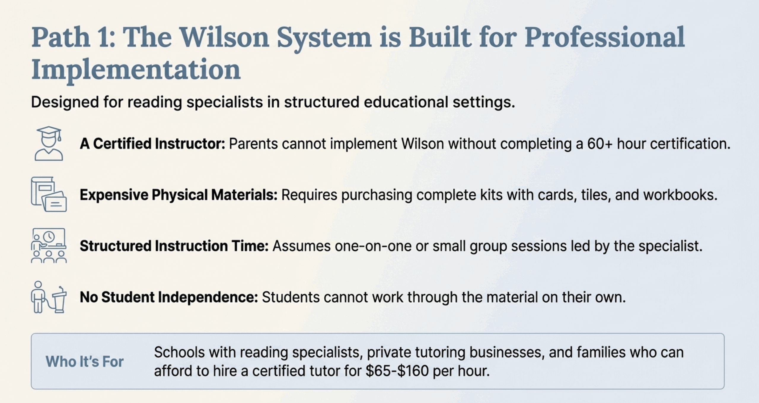 Can I afford $10,000-40,000 for a certified tutor?