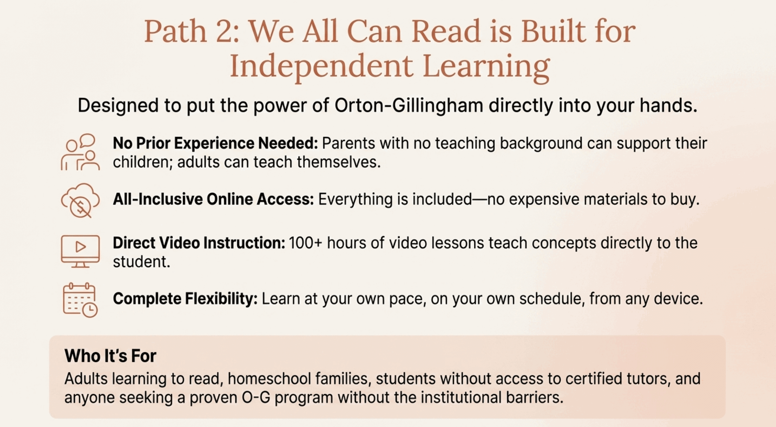 Complete cost comparison: Wilson $10,000-40,000+ vs We All Can Read $876 for one year of access