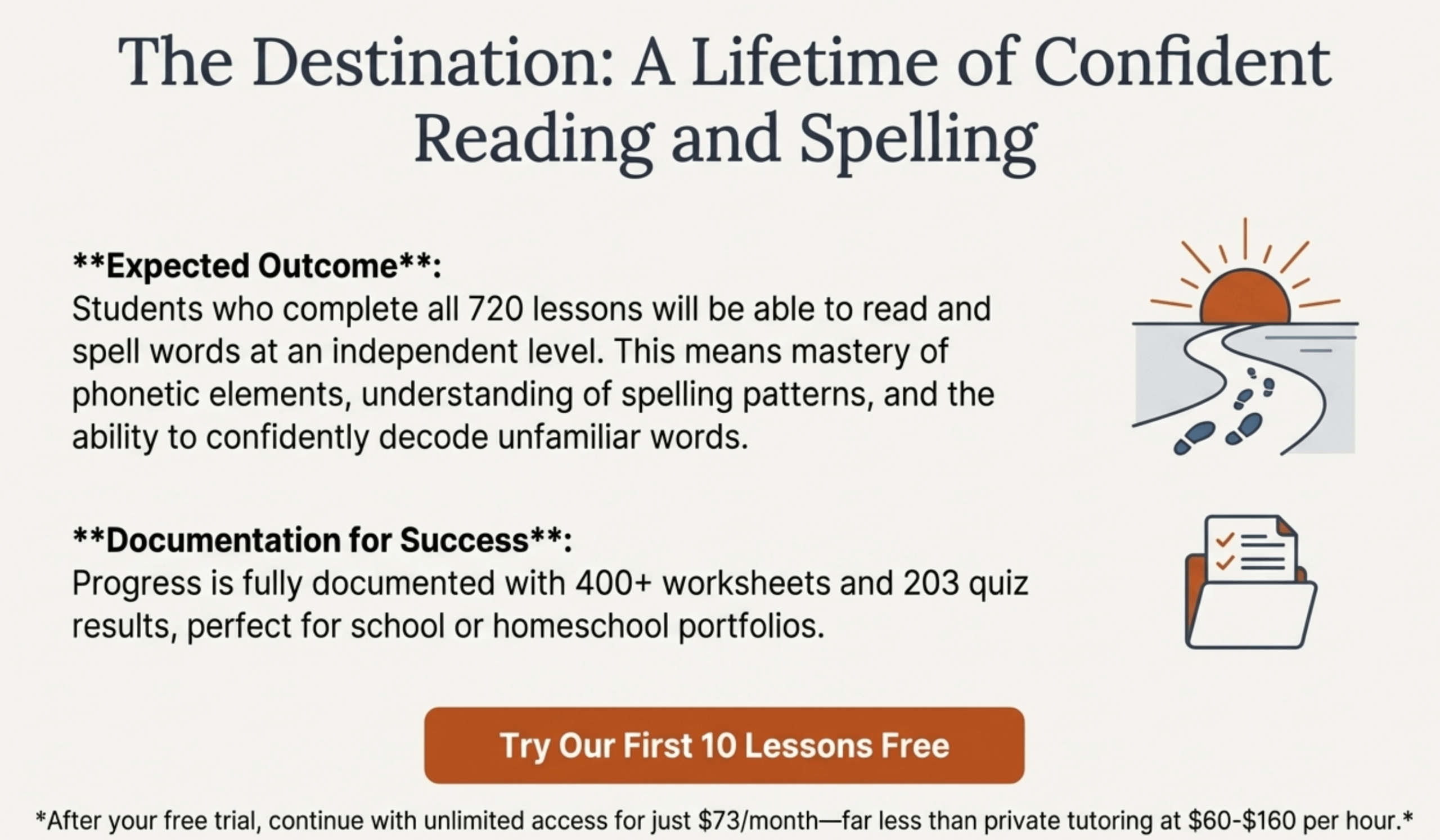 Try Our First 10 Lessons Free