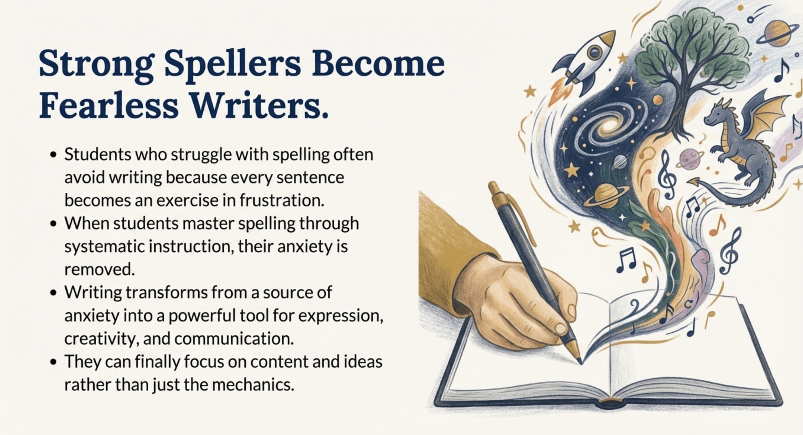 Strong spellers become fearless writers